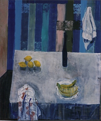  Still Life With Stripes And Bananas